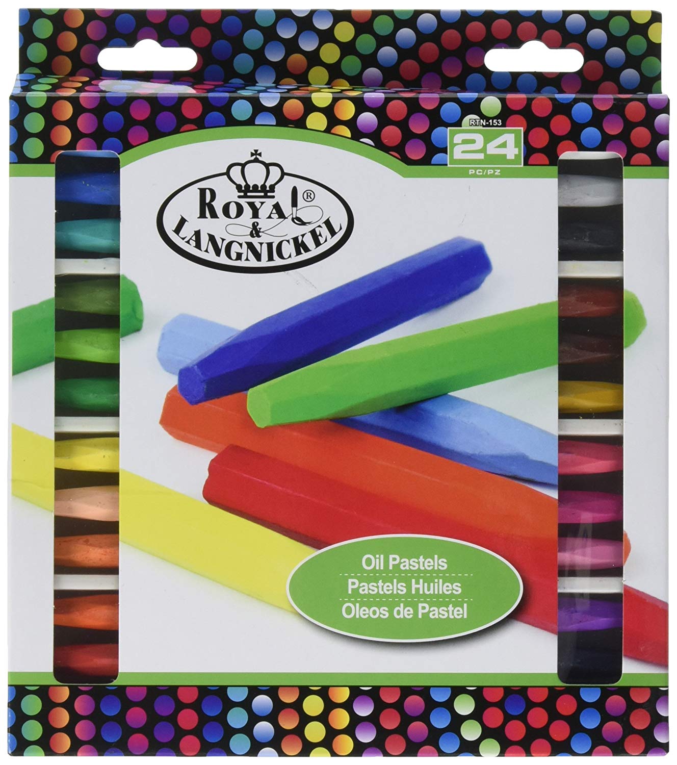 Royal Brush Oil Pastels-24/Pkg