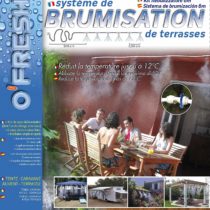 O 'Fresh 020 - Terrace 6 m with 6 Nozzles