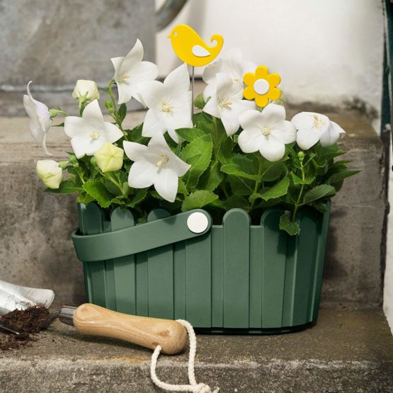 Emsa Country House M5071400 Flower Basket Laurel Green - Image 4