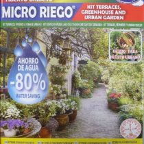 S&M s & m kit Watering Drip Plant/Greenhouse/Huerto Urbano, Black