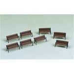 Auhagen 41199 Benches Modelling Kit, Mehrfarbig, Small