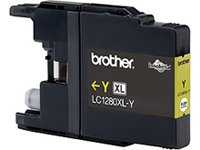 Brother LC-1280XLY Inkjet Cartridge, Yellow, Single Pack, Super High Yield, Includes 1 x Inkjet Cartridge