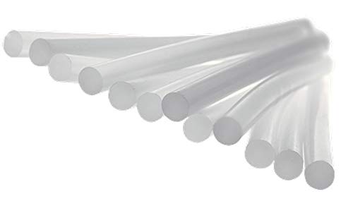 Rapid Multi-Purpose Transparent Hot Glue Sticks, Diameter: 12 mm, Length: 190 mm, 250 g, 40107362, Transparent/Green, 14 Sticks - 190mm - Image 4