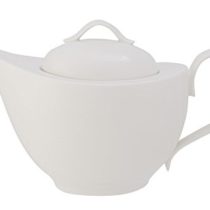 Villeroy & Boch New Cottage Basic Teapot, 1.2 l, Premium Porcelain, White, 1.2