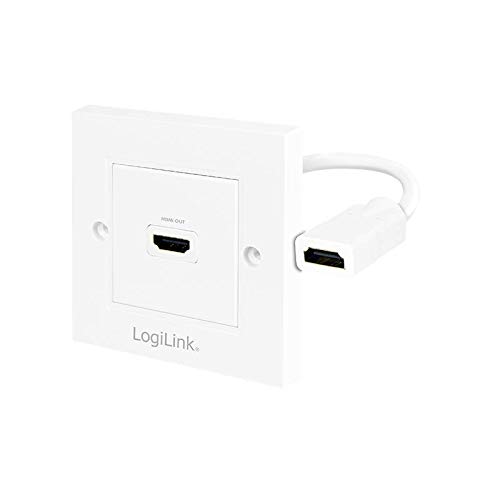 LogiLink AH0014 Interface cable and adapter, White, 1-Port