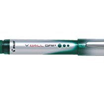 Pilot V-Ball Grip Pack of 12 Rollerball Pens with 0.7mm Metal Tip, Comfort Grip and Liquid Ink Verte, Green, 1 Count (Pack of 12)