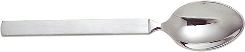 Alessi Dry Coffee Spoon, Set of 6, (4180/8), Silver, 13 cm