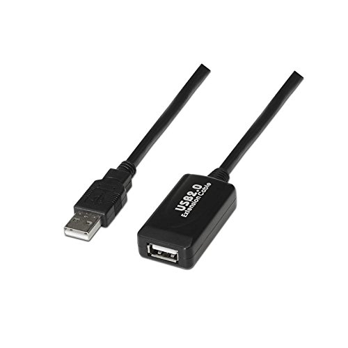 Nano 10.01.0211 prolongador amplificador Cable-USB 2.0 Cable type A/A M-H, 5 M, Black - Image 4