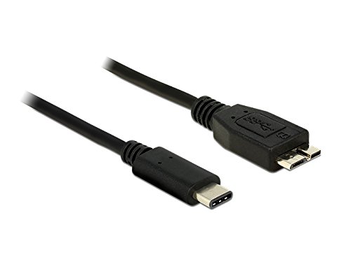 DeLock Cable USB 3.1 Gen 2 USB Type C Plug to US, black