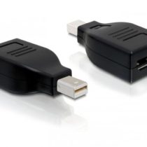 DeLOCK Adaptor DP Mini Male > DP Female Black