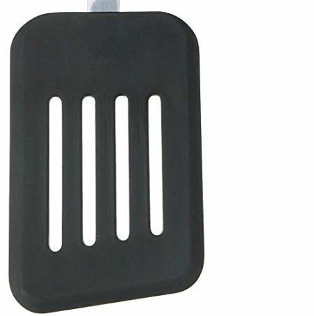 KitchenCraft Professional Slotted Turner with Non Stick Safe Nylon Head, Rectangular, Stainless Steel, 31 cm - Image 3