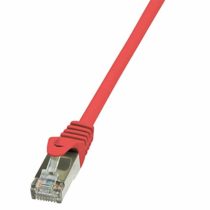 LogiLink CP1074S CAT5e F/UTP Patch Cable, 5 Meter Length, Red, Red, 5 Meter Length
