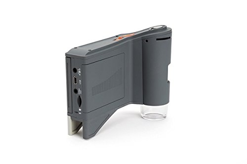 Celestron 44315 FlipView 5MP LCD Portable Microscope, 10x-120x Magnification, Grey, Multicolour - Image 2