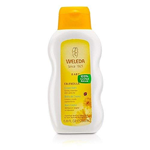 Weleda Baby Calendula Bath 200 ml, White, 200 ml (Pack of 1)