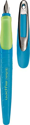 Herlitz my.pen M-Nib Fountain Pen - light blue / green - Image 2