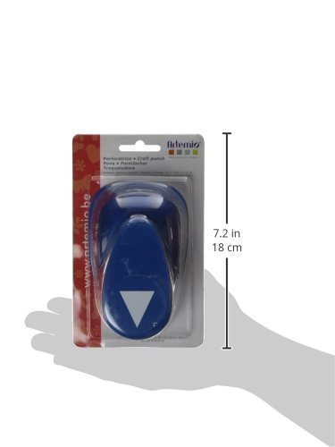Artemio 5 cm Giant Triangle Lever Punch, Blue - Image 2