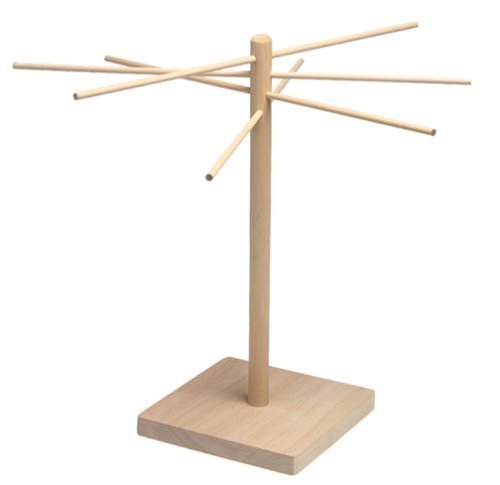 Norpro 1048 Pasta Drying Rack, Beige, Wood, 2.6