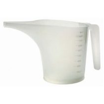 Norpro Measuring Funnel Pitcher, White, 3.5-Cup