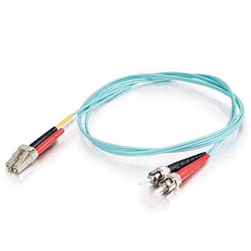 C2G 3m Fibre/Fiber Optic Cable for 10Gb Base-SR and 10GBase-LRM LC/ST 10Gb LSZH Duplex Multimode 50/125 Fibre - Image 2