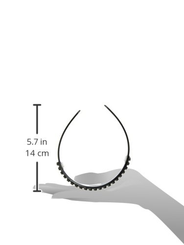 Caravan Hair Decoration Headband Number 4747, Black - Image 3
