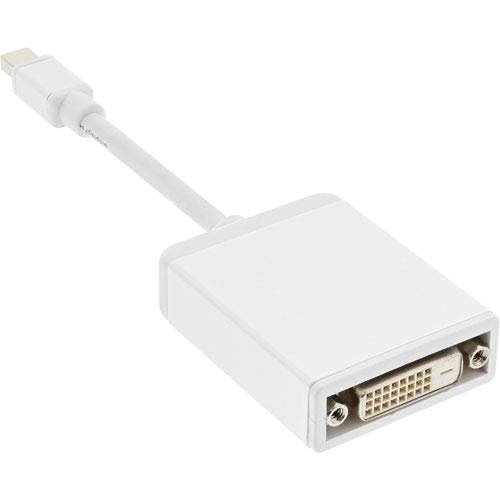 InLine Mini DisplayPort to DVI-D Adapter, White