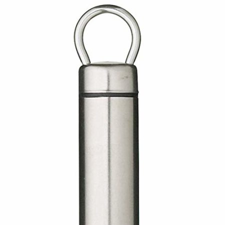 KitchenCraft Professional Slotted Turner with Non Stick Safe Nylon Head, Rectangular, Stainless Steel, 31 cm - Image 2