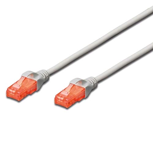 ewent CAT 6 U/UTP Patch Network Ethernet cable, transmission up to 1Gigabit, AWG 26/7, 10m, Grey - Image 4