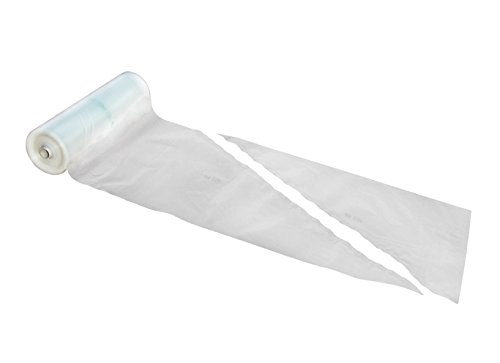 De Buyer 4348.45N Roll of 100 Disposable Polyethylene Pastry Bags, 25.2 x 9.19 x 8.99 cm, Silver