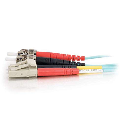 C2G 3m Fibre/Fiber Optic Cable for 10Gb Base-SR and 10GBase-LRM LC/ST 10Gb LSZH Duplex Multimode 50/125 Fibre - Image 4