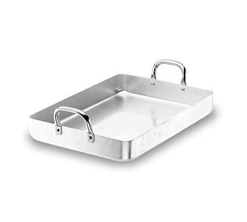 Lacor-20560F-ROASTER 60 CMS. Chef-ALU, Silver