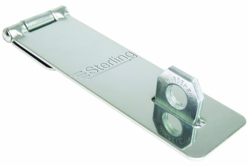 Sterling EHS135 135mm Hasp and Staple, Grey, 13.4x135x47mm
