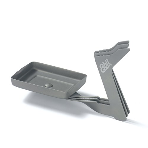 Esbit Ultralight Titainium Solid Fuel Stove, Grey - Image 2