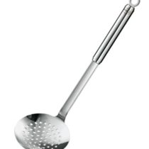 Rösle 10652 Round Handle Skimmer Strainer, 18-10 Steel, Silver