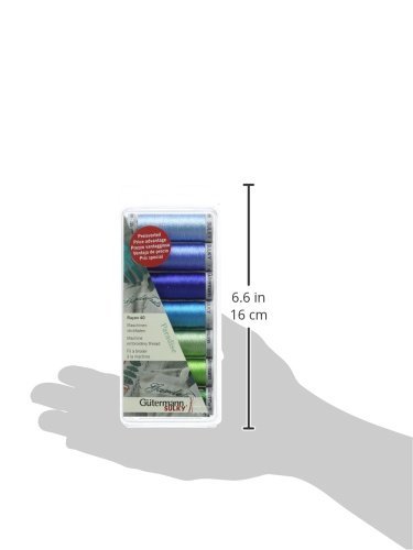 Gutermann Thread Set: Machine Embroidery Rayon 40-Paradise, 200m - Image 3