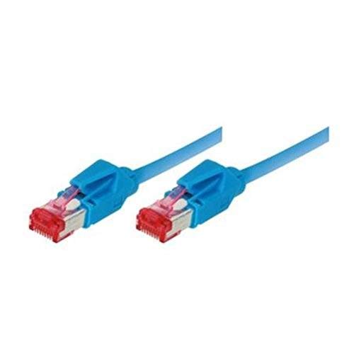 Tecline Ethernet Cable Category 6A 0.5 M Blue