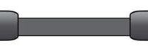 qtx 12 m 6.3 mm Mono Jack to 6.3 mm Mono Jack Speaker Lead - Black