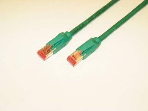 Tecline 71830 g Ethernet Patch Cable Category 6A S/FTP PiMF EIA/TIA Class EA, 30 M Green