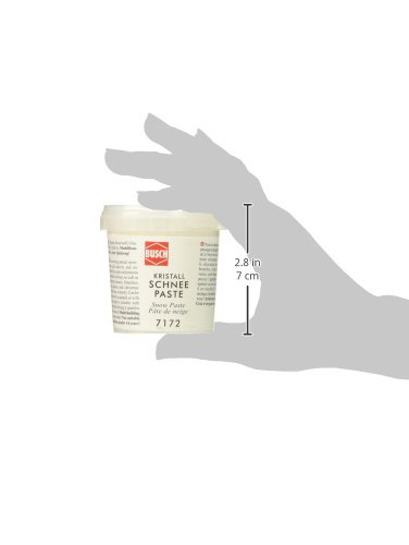 Busch HO Scale Model Railway Scenery Snow Paste 150g, Small, 1:87 Scale, Not a Toy, Ages 14+, Medium - Image 2