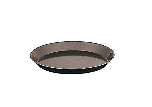 Paderno World Cuisine Blue Steel Heavy Duty Baking Pan, Large, Black, 13"