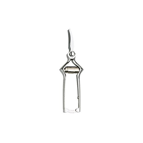 WaldMann 1669 curved masticator stainless steel, Argent