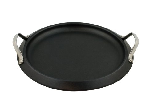 Dexam Supreme Non-stick Pizza or Pancake Griddle, 34cm, Black, 12101829