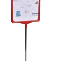 Franken PSM A4 01 Price Stand DIN A4 Red