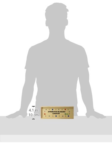 Andreu Toys Logic Blocks Attributes Set, 20 Pieces - Image 2