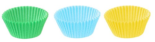 Dr. Oetker 1812 150 Paper Cake Cases 5 cm Coloured, Yellow/Green/Blue, 5 x 5 x 2 cm - Image 2