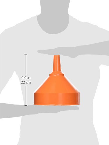 Pressol 4682443 Polyethylene Hopper with Filter 2.9 L, Orange, 200/24,5 mm - Image 3