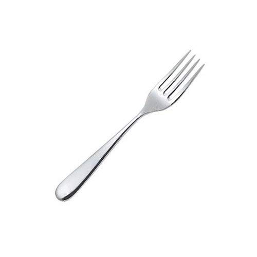 Alessi Stainless Steel Design Table Fork, 6 Pieces, 19.5 cm, White - Image 2