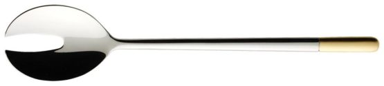 Villeroy & Boch Ella Partially Gold Plated Salad Serving Fork, Stainless_Steel, 236 mm