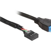 Delock Cable USB 2.0 pin header female to USB 3.0 pin header male