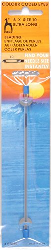 Pony Ultra Long Beading Needles, Size 10