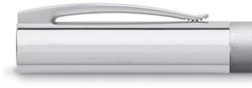 Faber-Castell Ambition 148182 Fountain Pen Pear Tree Nib Width EF Includes Gift Packaging and Converter, Brown,Silver,Black - Image 2